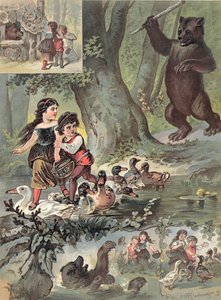 João e Maria na Floresta, c.1880