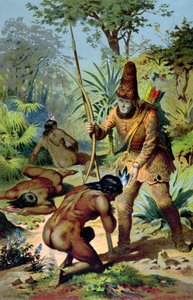 Robinson Crusoe e Man Friday, c.1880