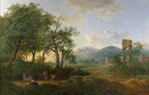 Paisagem Arcadiana de Carl Philipp Schallhas