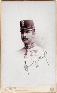 Arquiduque Francisco Fernando da Áustria, 1902.