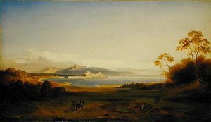 Baía e Porto em Corfu, c.1842