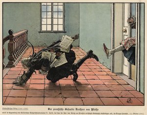 O enviado prussiano Freiherr von Plotho