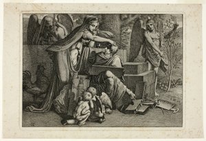 Alegoria da Arte: Uma Juventude Inspirada pelo Espírito da Arte