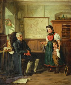 Entrando na Prática, 1862 de Carl Schlosser