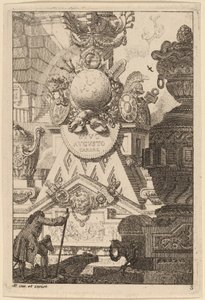 Fantasia de um troféu antigo para Augusto de Carl Schütz