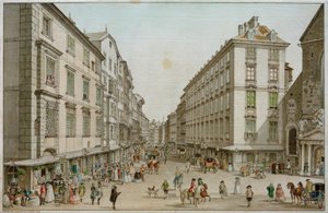 O Kohlmarkt em Viena