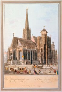 A Igreja Metropolitana para a salvação. Stephan em Viena