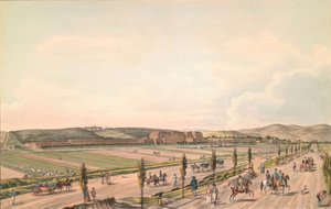 Vista geral do KKSchloss Schönbrunn de Carl Schütz