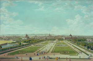 Viena, vista do Belvedere Superior