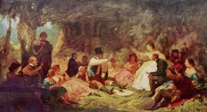 O piquenique de Carl Spitzweg