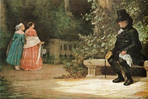 O viúvo de Carl Spitzweg
