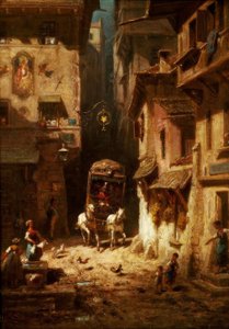 Os correios de Carl Spitzweg
