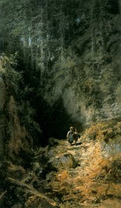 Alunos da floresta de Carl Spitzweg