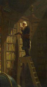 O leitor ávido, c. 1850