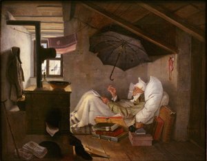 O Poeta Pobre de Carl Spitzweg