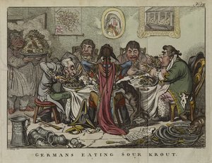 Germans Eating Sour-Krout, 7 de maio de Carl Starcke