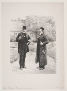 O padre e o professor da escola