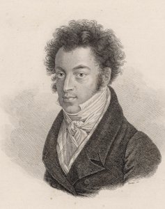 Retrato do pianista e compositor Ignaz Moscheles 1794-1