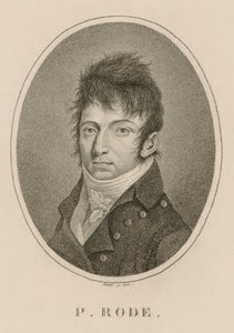 Retrato do compositor Pierre Jacques Joseph Rode 1774-1830, 1813.