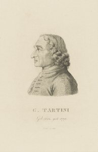 Retrato do violinista e compositor Giuseppe Tartini 1692-1770, 1815.