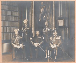 Oficiais da Ordem Indiana e do Rei Britânico