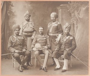 Oficiais ordenados indianos do rei, 1906