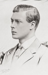 Príncipe Eduardo, futuro Eduardo VIII, mais tarde Duque de Windsor