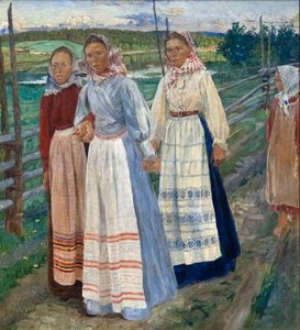 Sábado à noite de Carl Wilhelm Wilhelmson
