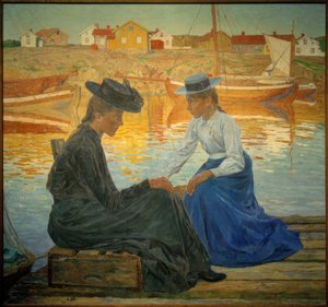 A baía de Carl Wilhelm Wilhelmson