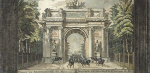Festival em Catherinehof, 1824-1825.