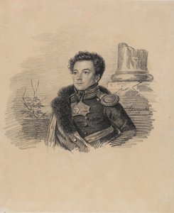 Retrato de AP Butovsky, entre 1817 e 1826.