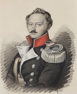 Retrato de Alexander Stepanovich Talyzin 1795-1858, final da década de 1820.