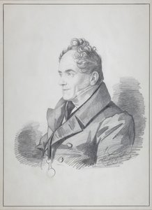 Retrato do conde Viktor Pavlovich Kochubey 1768-1834, chanceler imperial da Rússia, c. 1832