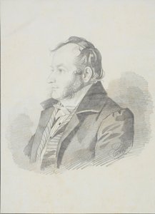 Retrato de EE Jungcurt, década de 1830.