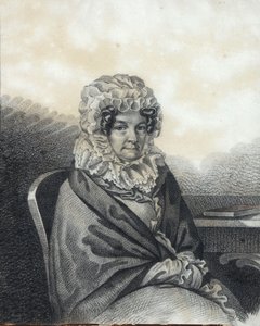 Retrato de Kleopatra Petrovna Nashchokina 1767-1828, née Nelidova, década de 1820. de Carl von Hampeln