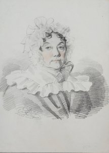 Retrato de Maria Ivanovna Rimskaya-Korsakova, née Naumova 1764-1832, 1820s.