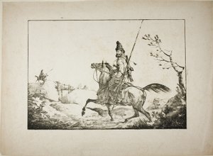 Um cossaco de Carle Vernet