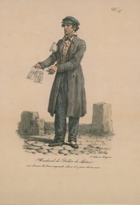 Revendedores de bilhetes de loteria de Carle Vernet