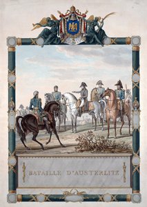 A Batalha de Austerlitz em 2 de Dezembro de Carle Vernet