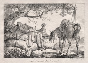 O Soldado Adormecido de Carle Vernet