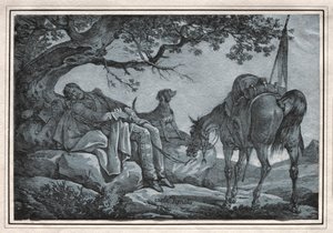O Soldado Adormecido de Carle Vernet