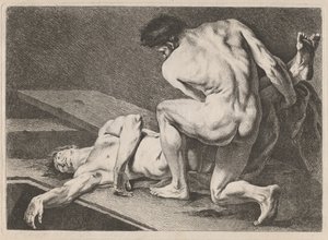 Um sepultamento de Carle van Loo