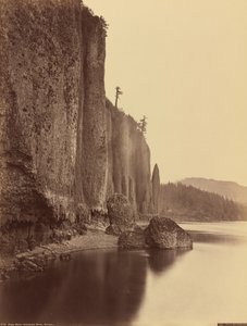 Cabo Horn, Rio Columbia, Oregon de Carleton E. Watkins