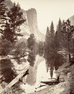 Torre Washington, Yosemite, c. 1872, impresso ca. 1876.