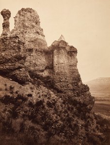 Witches Rock, perto de Echo City, Utah de Carleton E. Watkins