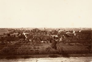 Oakland, da Academia Militar, 1864, impresso ca. 1876. de Carleton Emmons Watkins