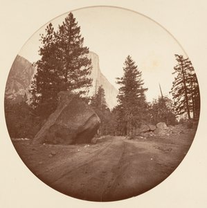 [Parque Nacional de Yosemite, Califórnia], c. 1878. de Carleton Emmons Watkins