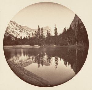 [Parque Nacional de Yosemite, Califórnia], c. 1878. de Carleton Emmons Watkins