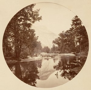 [Parque Nacional de Yosemite, Califórnia], c. 1878. de Carleton Emmons Watkins