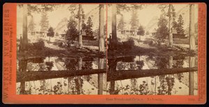 Casa Nevada e Casa de Campo. Yo Semite de Carleton Watkins